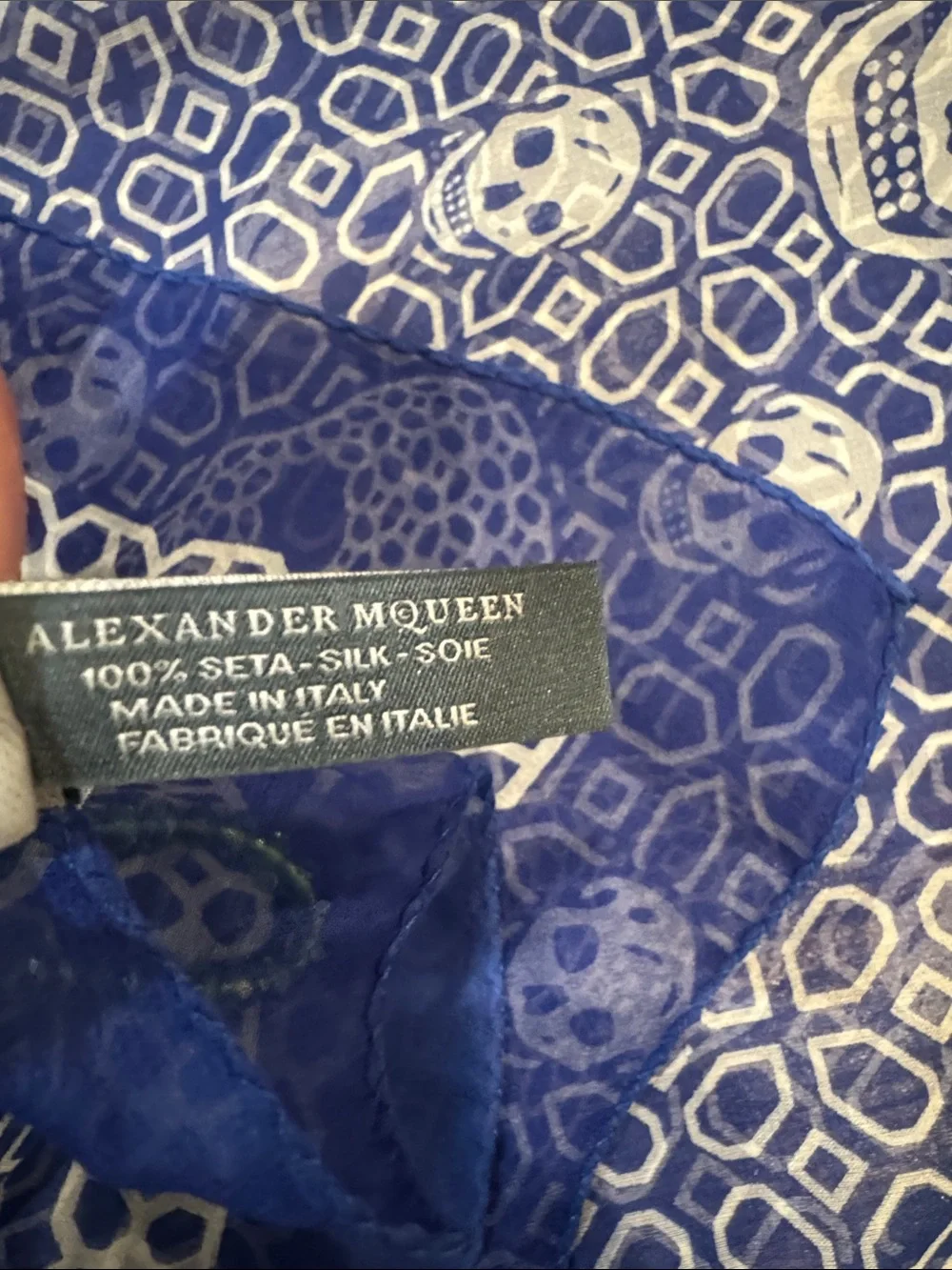 Alexander McQueen scarf